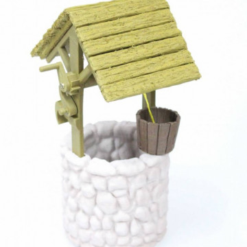 Fantana printata 3D din filament FormFutura StoneFil - Concrete (beton) 500g - Filamente3D.ro