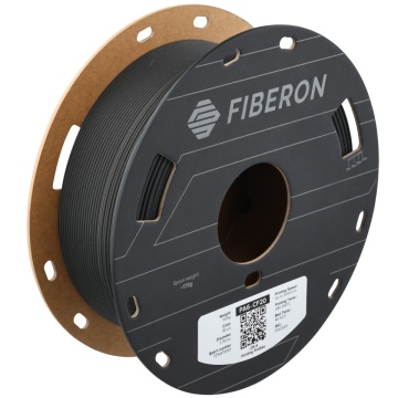 Filament Polymaker Fiberon PA6-CF20 Black (negru) 500g