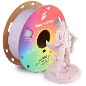 Statueta Polyman printata 3D din filament Polymaker Panchroma PLA Matte Pastel Candy (roz)1kg si rola - Filamente3D.ro