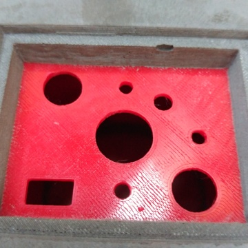 Amortizor printat 3D din filament Polymaker PolyFlex TPU-95A Red 750g - Filamente3D.ro