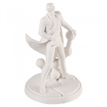 Statueta Polyman printata 3D din filament Polymaker PolyMax Tough PC-FR White 1kg - Filamente3D.ro