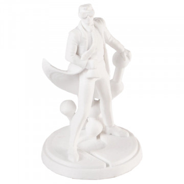 Statueta Polyman printata 3D din filament Polymaker Polymax Tough Petg White 750g - Filamente3D.ro