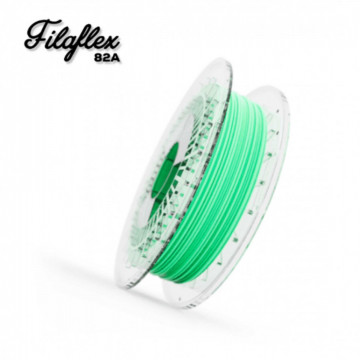 Filament Recreus FilaFlex Original 82A Aqua (turcoaz) 500g si text - Filamente3D.ro