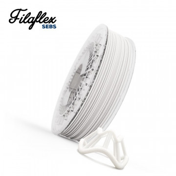 Filament Recreus FilaFlex SEBS Natural 90A (alb) 600g