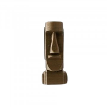 Statueta printata 3D din filament Smart Materials 3D SmartFil PLA Gold (auriu) - RAL 1056 - 1kg - Filamente3D.ro