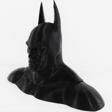 Statueta Batman printata 3D din filament SmartFil PLA True Black (negru) - RAL 9004 - 1kg - Filamente3D.ro