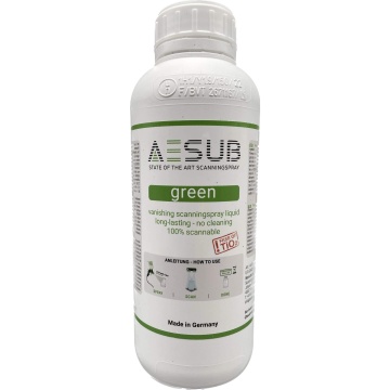 Sticla lichid de scanare AESUB Green 1 litru - vedere - Filamente3D.ro
