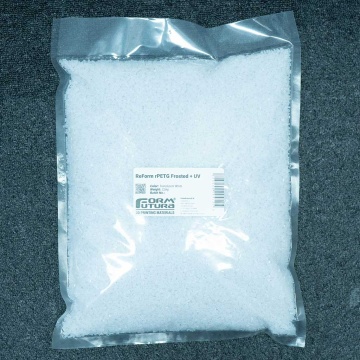 Peleti FormFutura ReForm rPETG Frosted + UV - 2.5kg