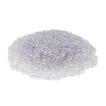 Detaliu granule peleti FormFutura ReForm rPETG Transparent - 2.5kg - Filamente3D.ro
