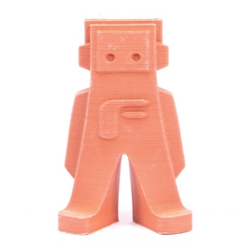 Mascota Fil de la FormFutura printata din rezerva de filament 1.75 mm FormFutura StoneFil - Terracotta (caramida) 1kg - Filamente3D.ro