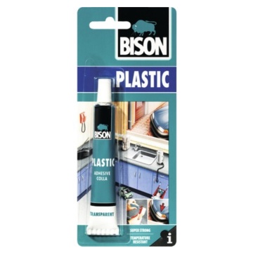 Adeziv Bison pentru plastic - Transparent 25ml
