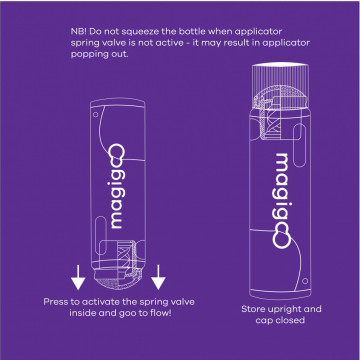 Instructiuni utilizare adeziv pentru printarea 3D Magigoo Pro HT 50ml - Filamente3D.ro