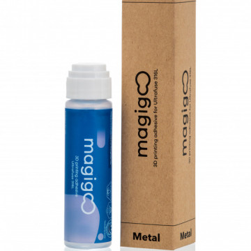 Adeziv pentru printarea 3D Magigoo Pro Metal (pentru UltraFuse 316L) 50ml si imagine ambalaj - Filamente3D.ro