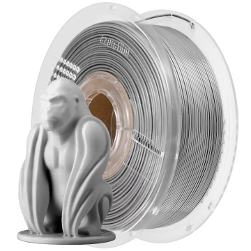 Filament 1.75 mm AzureFilm PETG Hyper Speed Silver (argintiu) 1kg