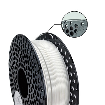 Detaliu filament AzureFilm PLA Prime White 1kg - Filamente3D.ro