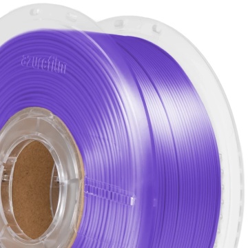 Detaliu rola de filament 1.75 mm AzureFilm PLA Silk Lila (violet) 1kg