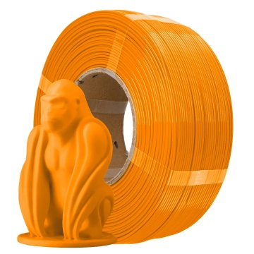 Filament 1.75 mm AzureFilm ReFill PETG Hyper Speed Orange (portocaliu) 1kg