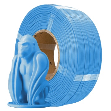 Filament 1.75 mm AzureFilm ReFill PLA Blue (albastru) 1kg
