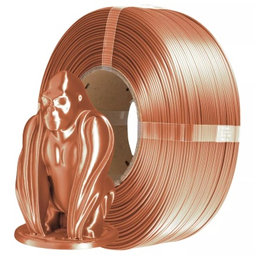 Filament 1.75 mm AzureFilm ReFill PLA Silk Brown (maro) 1kg