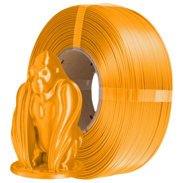 Filament 1.75 mm AzureFilm ReFill PLA Silk Flame Orange (portocaliu) 1kg
