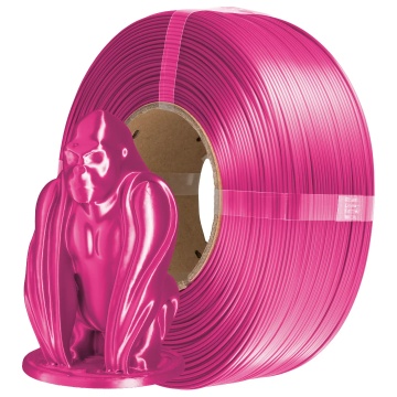 Filament 1.75 mm AzureFilm ReFill PLA Silk Princess Gleam (roz) 1kg