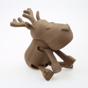 Ren printat din filament Fiberlogy FiberWood Brown 750g - Filamente3D.ro