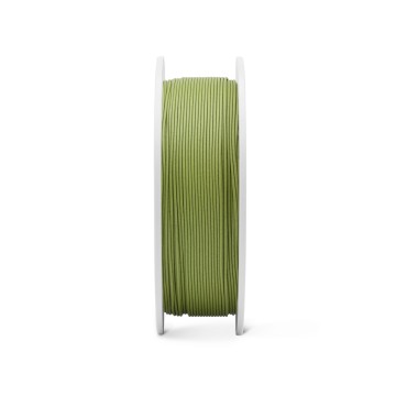 Lateral rola de filament Fiberlogy FiberWood Green 750g - Filamente3D.ro