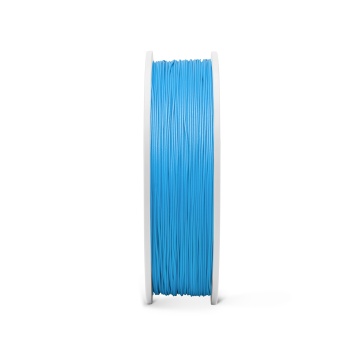 Lateral rola de filament Fiberlogy MattFlex 40D Blue 850g - Filamente3D.ro