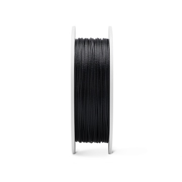 Lateral rola de filament Fiberlogy Nylon PA12+GF Black 500g - Filamente3D.ro