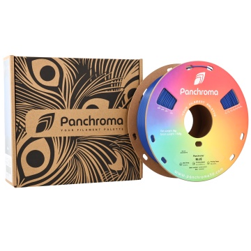 Ambalaj si rola de filament 1.75 mm Polymaker Panchroma CoPE Blue 1kg - Filamente3D.ro