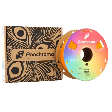 Ambalaj si rola de filament 1.75 mm Polymaker Panchroma CoPE Orange 1kg - Filamente3D.ro