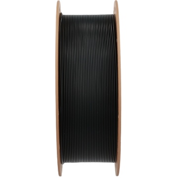 Lateral rola de filament Polymaker HT-PLA Black 1kg - Filamente3D.ro