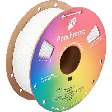 Filament 1.75 mm Polymaker Panchroma Basic PLA White (alb) 1kg