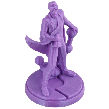 Statueta Polyman printata din filament Polymaker Panchroma Celestial Purple 1kg - Filamente3D.ro