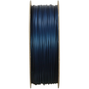 Rola filamente 3D - lateral - Panchroma Metallic Blue cu efect metalic albastru si sclipici - ideal pentru finisaje decorative - Filamente3D.ro