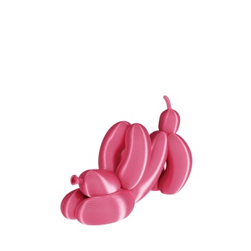 Animalut printat din filament Polymaker Panchroma PLA Silk Rose 1kg - Filamente3D.ro