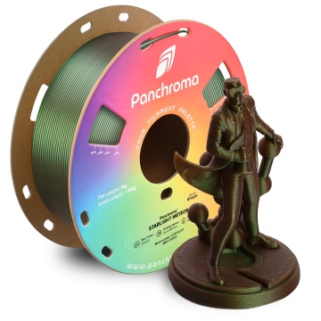 Rola de filament 1.75mm si print Panchroma Starlight PLA Meteor cu efect holografic, ideală pentru imprimare 3D - Filamente3D.ro
