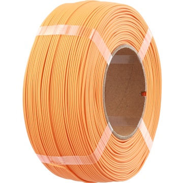 Vedere laterala rezerva de filament 1.75 mm Polymaker Refill Panchroma PLA Matte Sunrise Orange 1kg - Filamente3D.ro