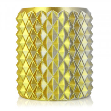Vaza printata din filament Rosa3D Refill PLA Magic Silk Gold - Silver 1kg - Filamente3D.ro