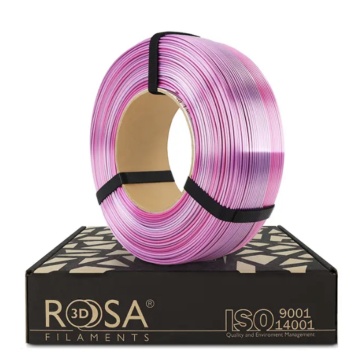Filament 1.75 mm Rosa 3D ReFill PLA - Multicolor Silk Flower 1kg