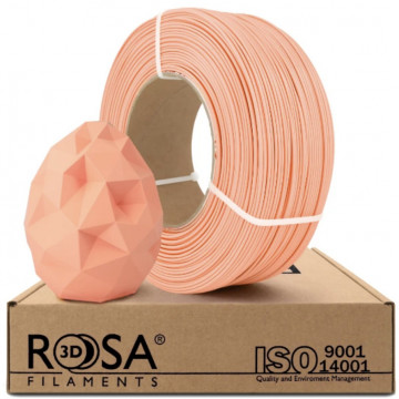 Filament 1.75 mm Rosa 3D ReFill PLA Pastel Peach (portocaliu deschis)1kg