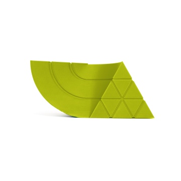 Logo Smart Materials 3D printat din filament 1.75 mm SmartFil Eco R-PETG Pistachio (verde) 1kg - Filamente3D.ro
