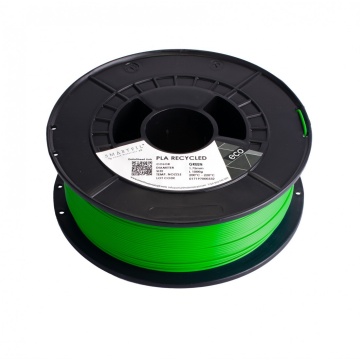 Filament 1.75 mm SmartFil PLA RECYCLED Green (verde) - RAL 6038 - 1kg