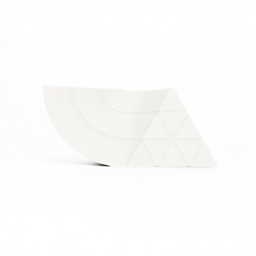Mostra printata din filament 1.75 mm SmartFil PLA RECYCLED White (alb) - RAL 9010 - 1kg - Filamente3D.ro