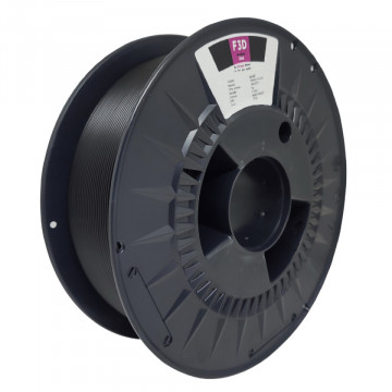 Filament 1.75mm F3D Premium PLA-HD Black (Negru) 1kg