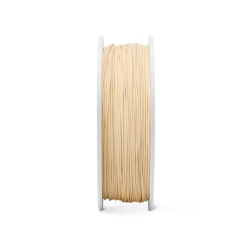Lateral rola de filament Fiberlogy Matte PLA Pastel Yellow 850g - Filamente3D.ro