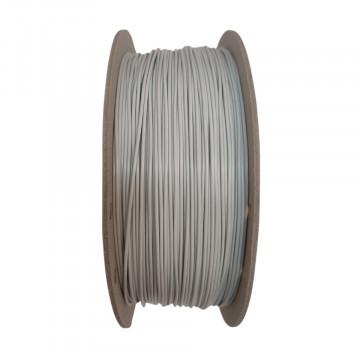Lateral rola reala de filament 1.75mm FormFutura EasyFil ePLA Light Grey 1kg - Filamente3D.ro