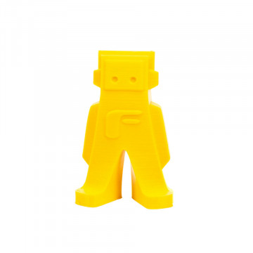 Statueta Fil printata 3D din filament 1.75mm FormFutura EasyFil ePLA Traffic Yellow 1kg - Filamente3D.ro