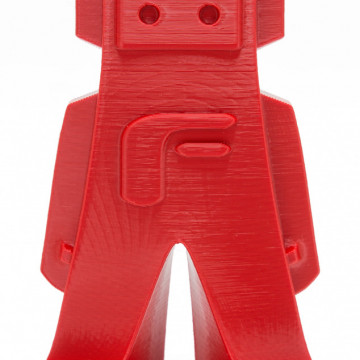 Statueta Fil printata 3D din filament 1.75mm FormFutura ReForm rPET Red (rosu) 1kg - Filamente3D.ro