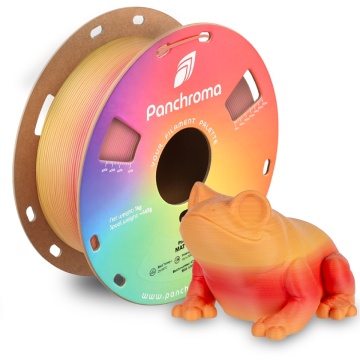 Broscuta si rola de filament Polymaker Panchroma PLA Gradient Matte Fall 1kg - Filamente3D.ro